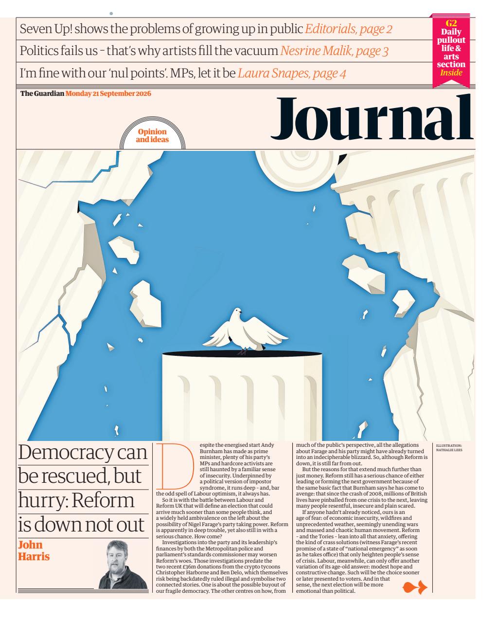 The Guardian Newspaper Preview Pages