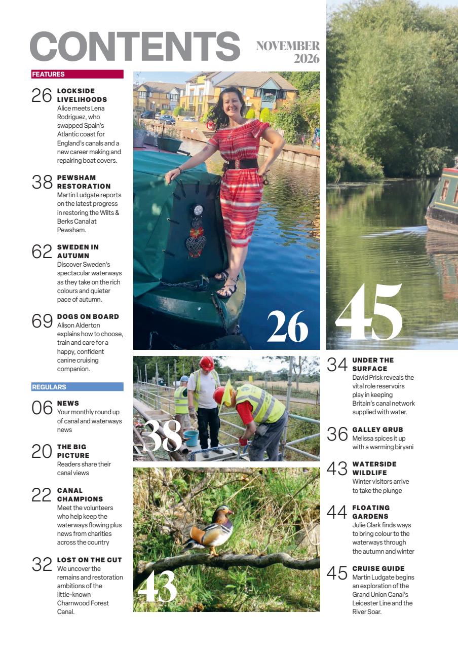 Canal Boat Preview Pages