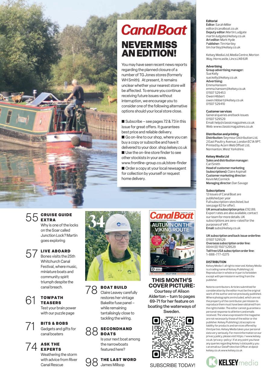 Canal Boat Preview Pages