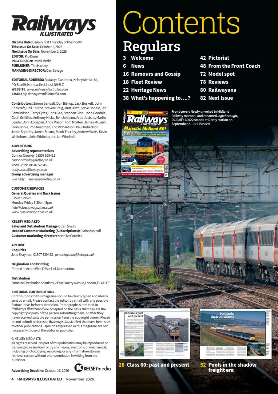 Railways Illustrated Preview Pages