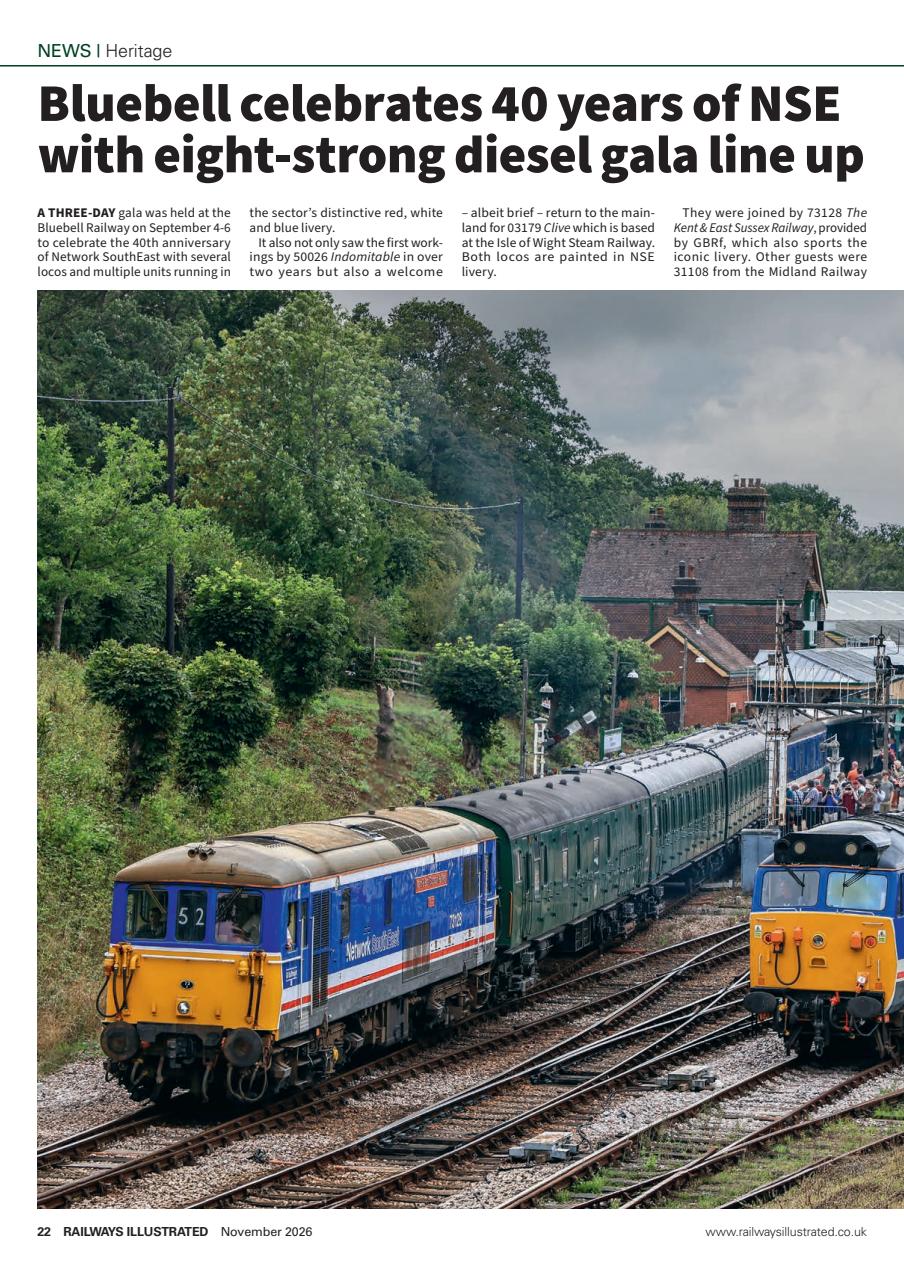 Railways Illustrated Preview Pages