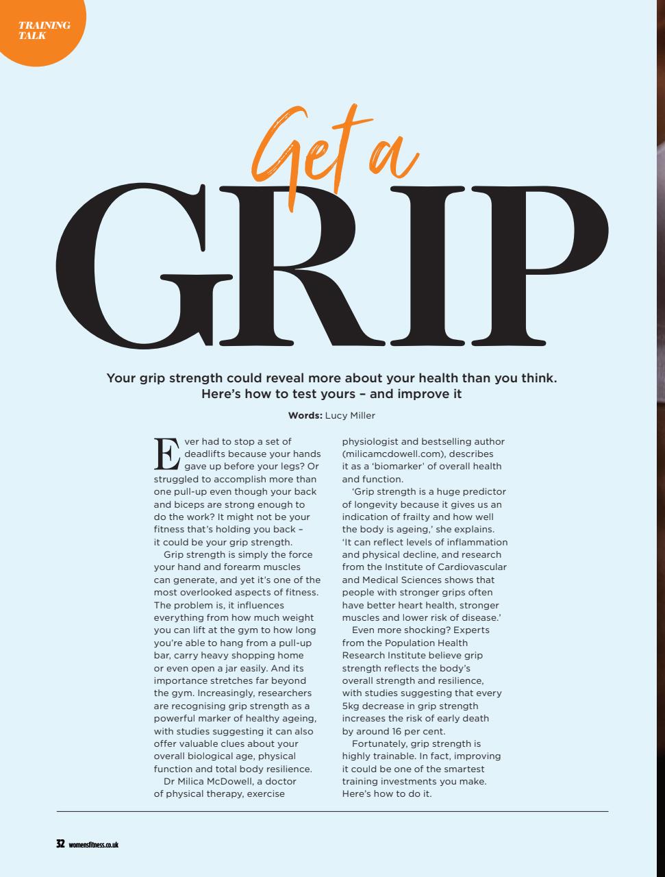 Women’s Fitness Preview Pages