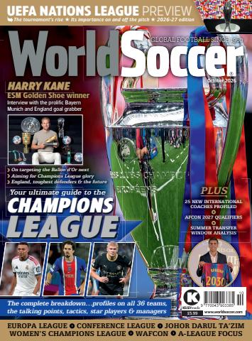 World Soccer issue October 2026