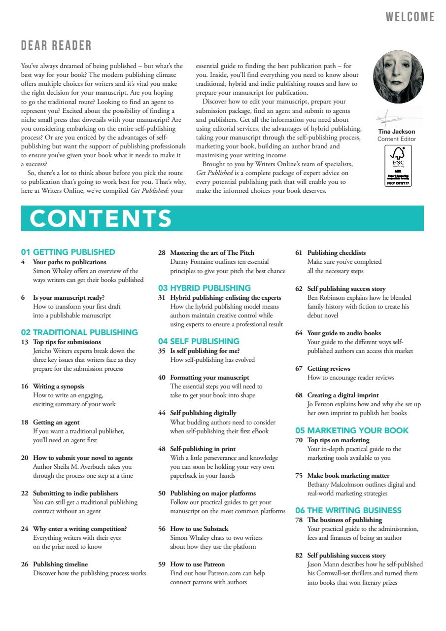 Writing Magazine Preview Pages