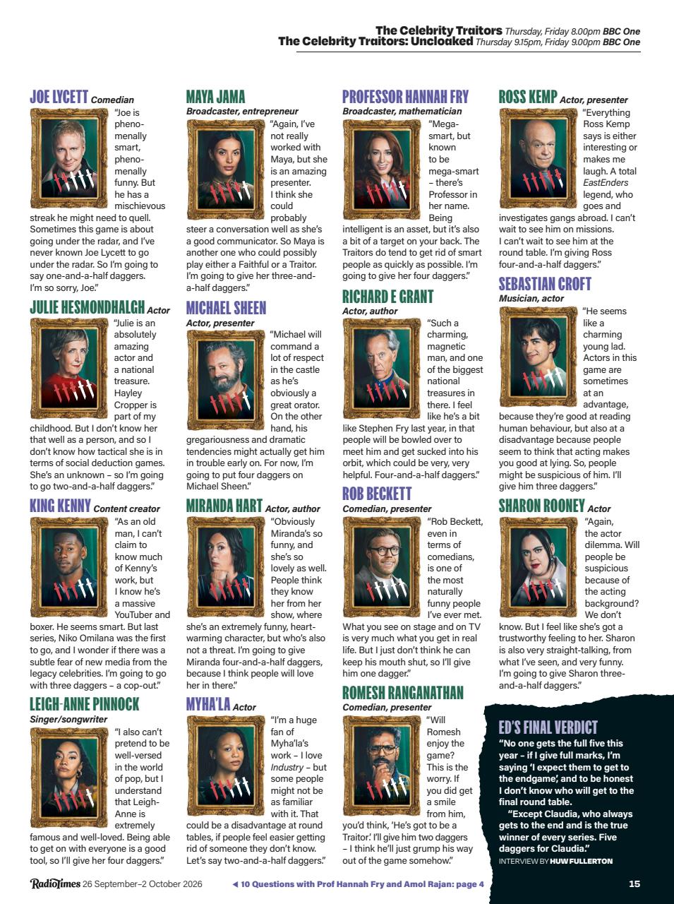 Radio Times Preview Pages