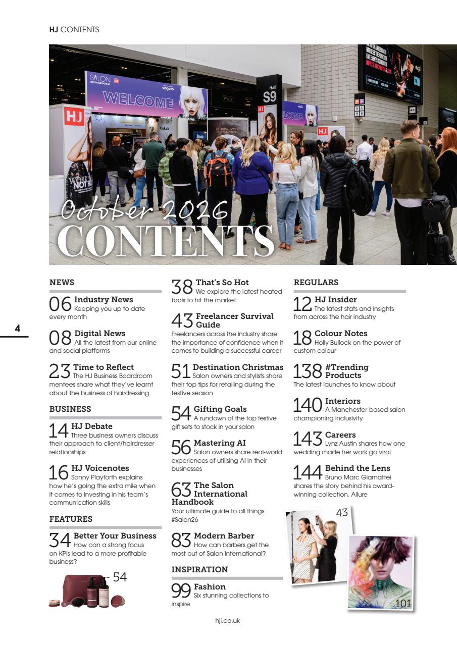 Hairdressers Journal Preview Pages