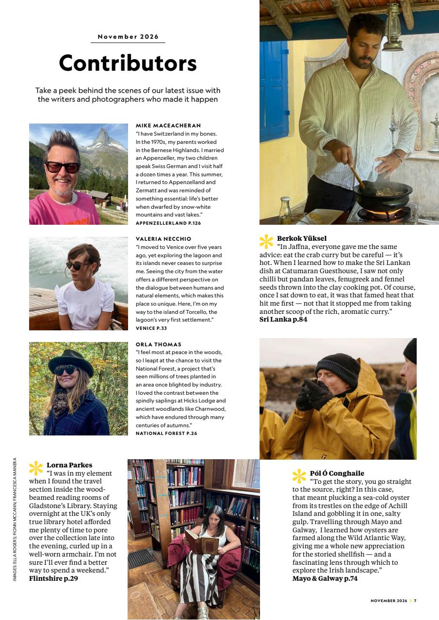 National Geographic Traveller UK Preview Pages