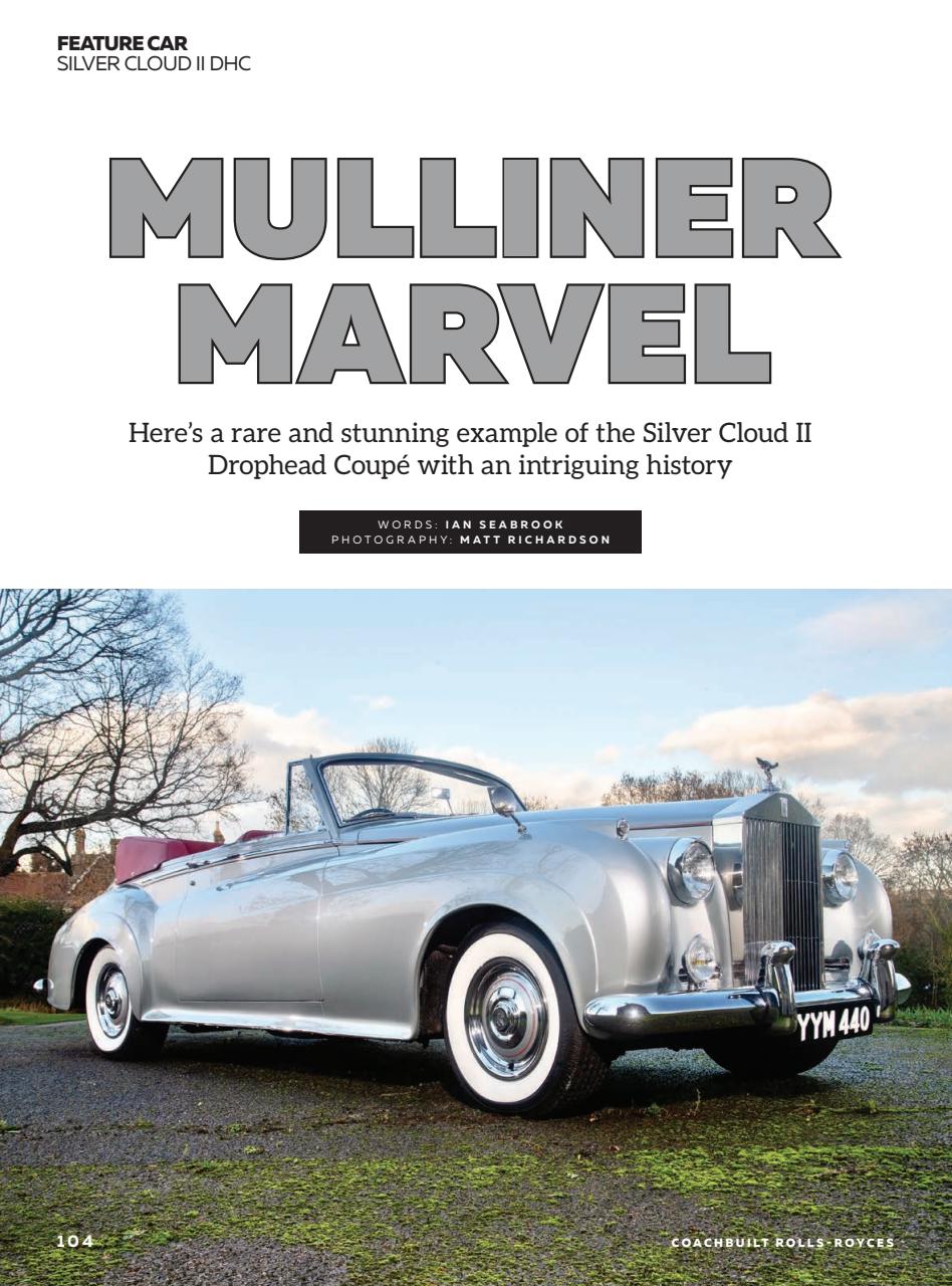 Rolls-Royce & Bentley Driver Preview Pages
