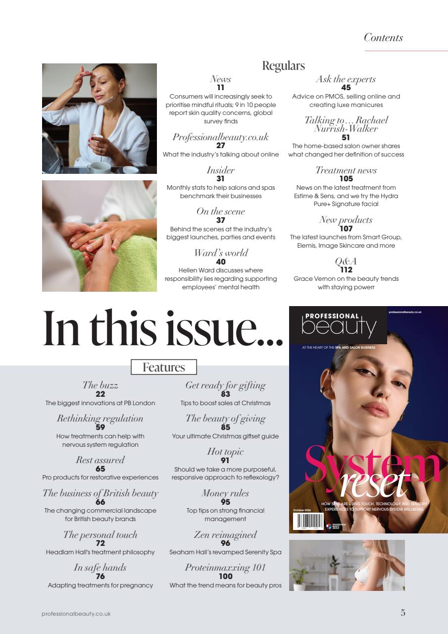 Professional Beauty Preview Pages