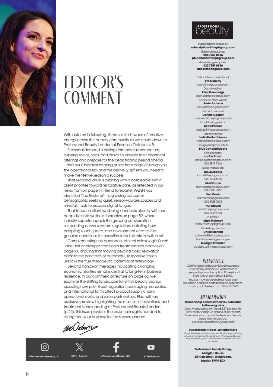 Professional Beauty Preview Pages
