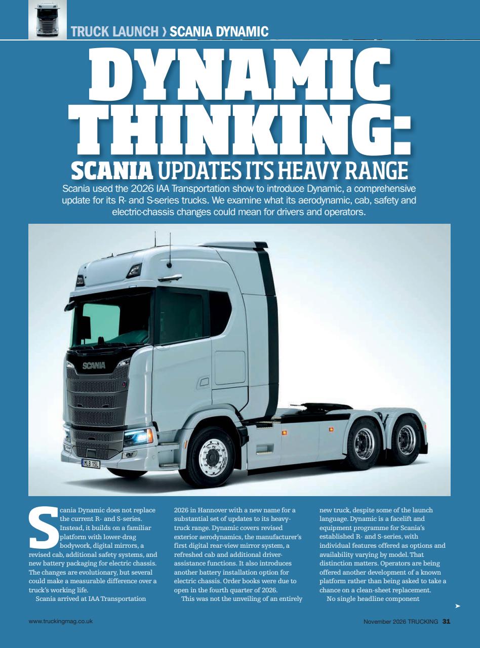 Trucking Magazine Preview Pages