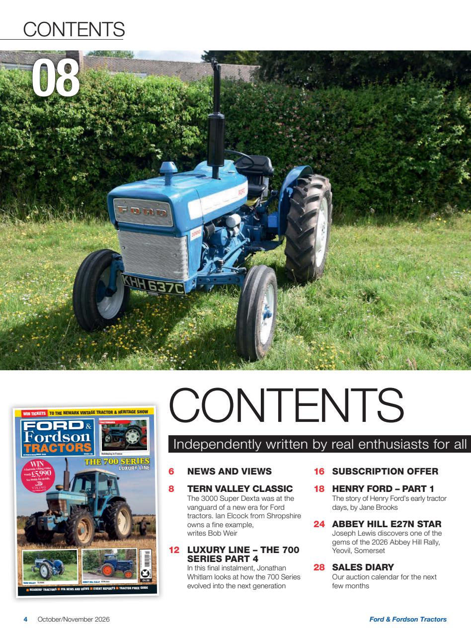 Ford & Fordson Preview Pages