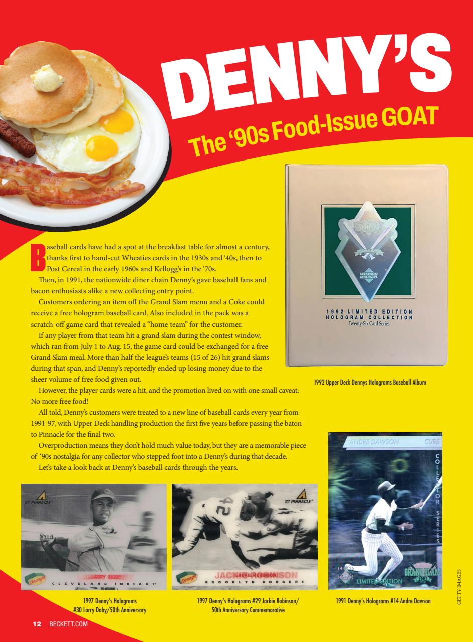 Beckett Baseball Magazine Preview Pages