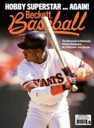 Beckett Baseball Magazine Complete Your Collection Cover 1