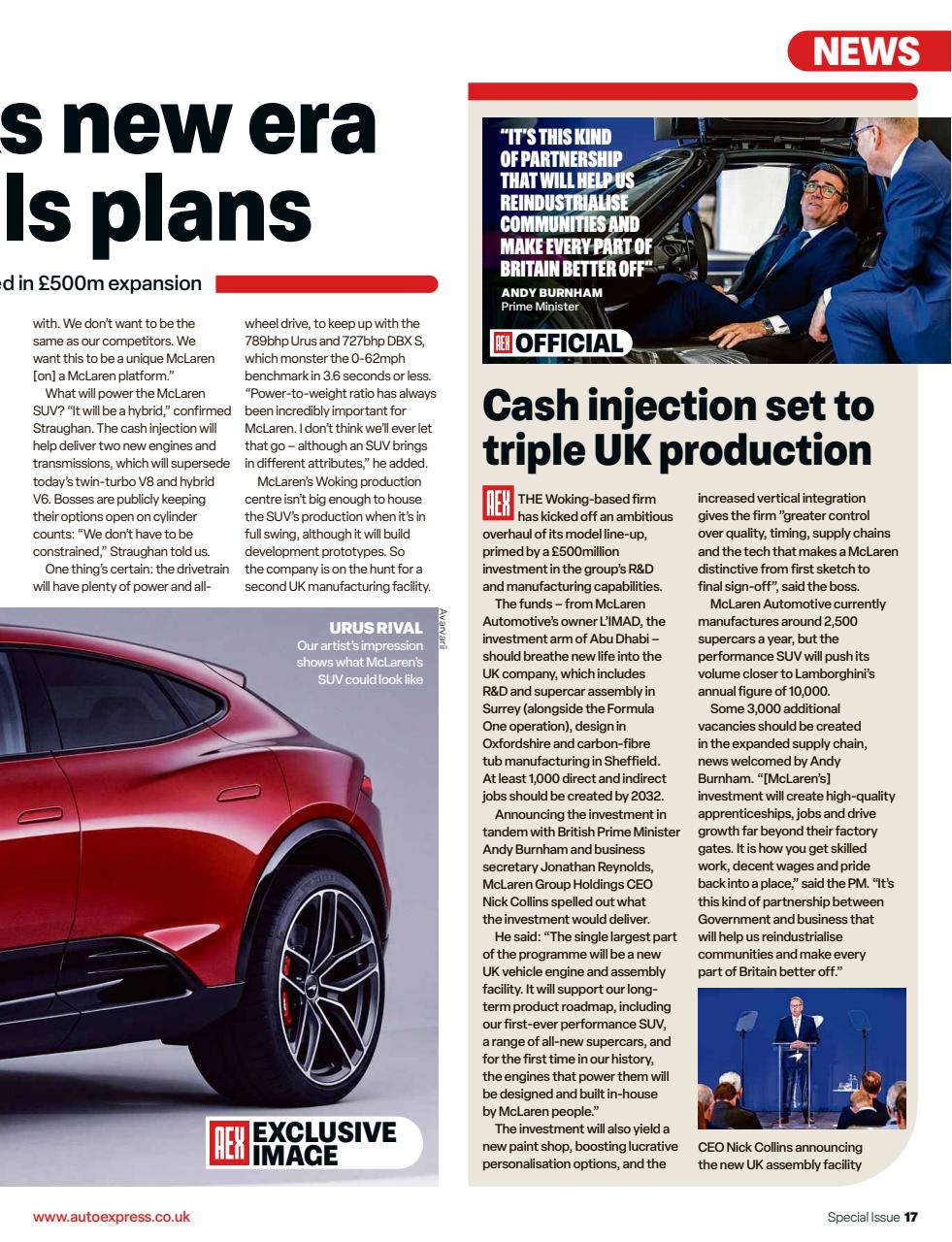 Auto Express Preview Pages