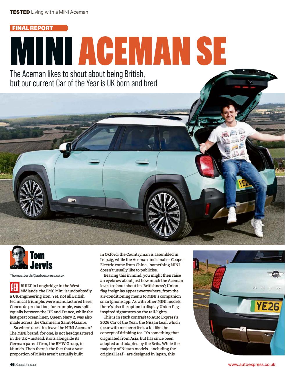 Auto Express Preview Pages