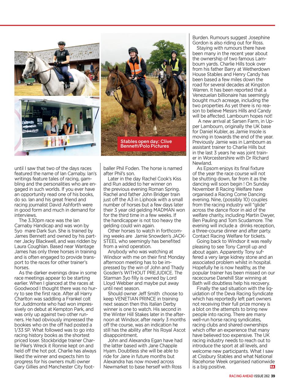 Racing Ahead Preview Pages