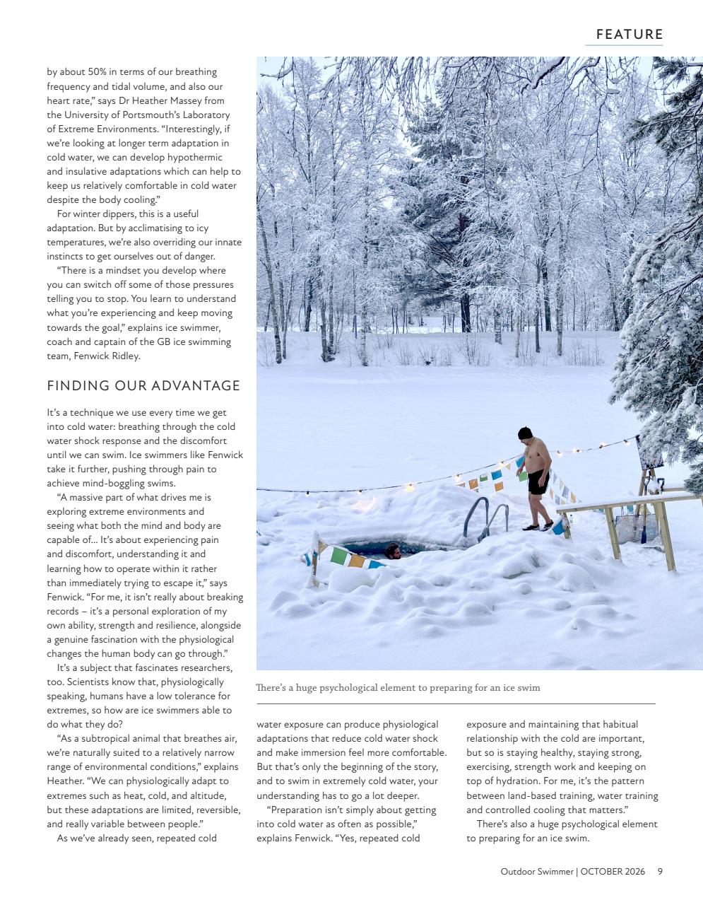 Outdoor Swimmer Preview Pages