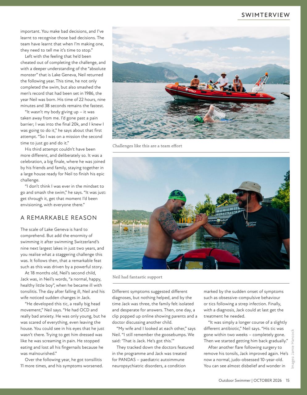 Outdoor Swimmer Preview Pages