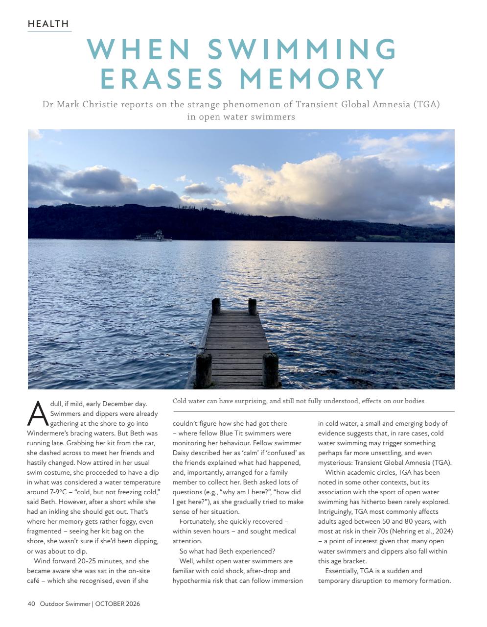 Outdoor Swimmer Preview Pages