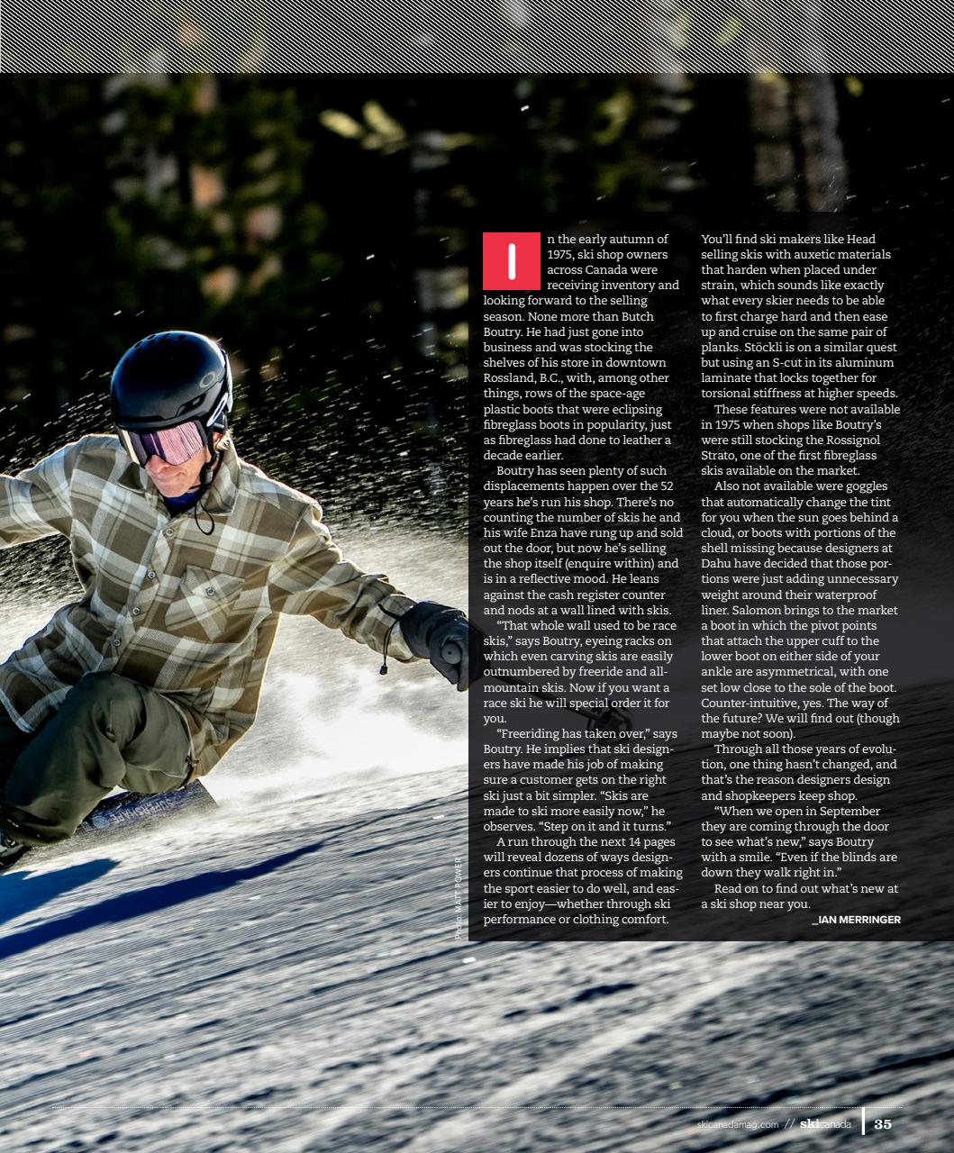 Ski Canada Preview Pages