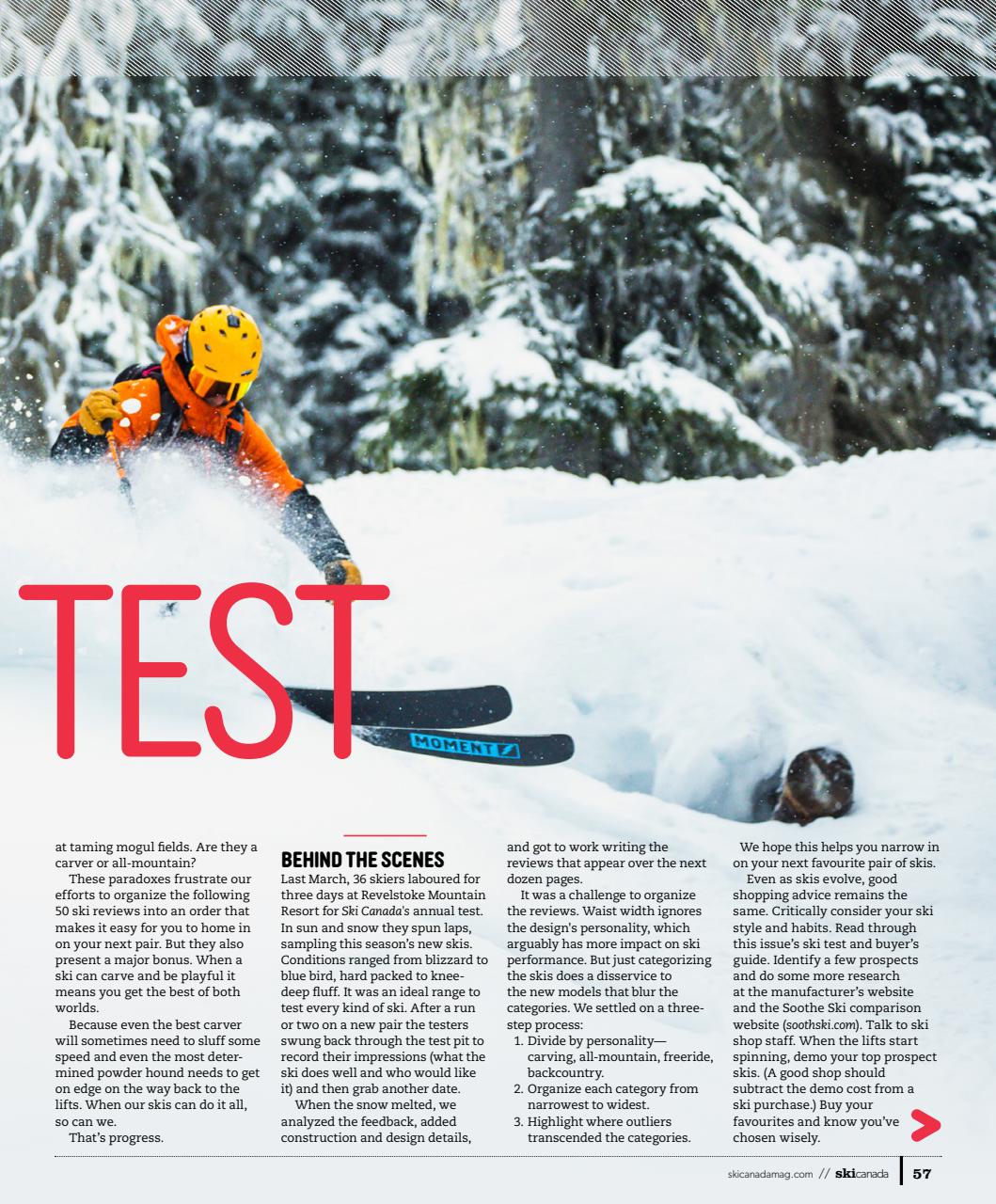 Ski Canada Preview Pages