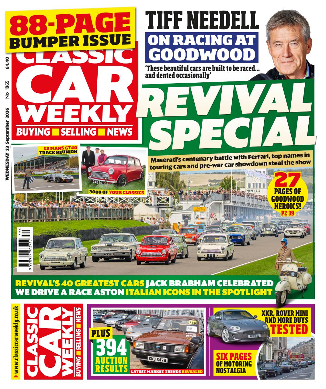 Classic Car Weekly Preview Pages
