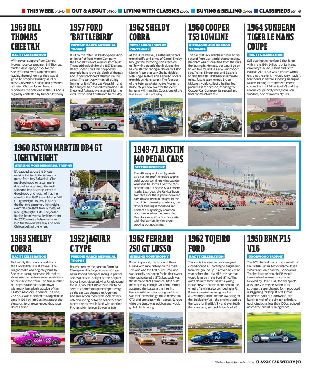 Classic Car Weekly Preview Pages