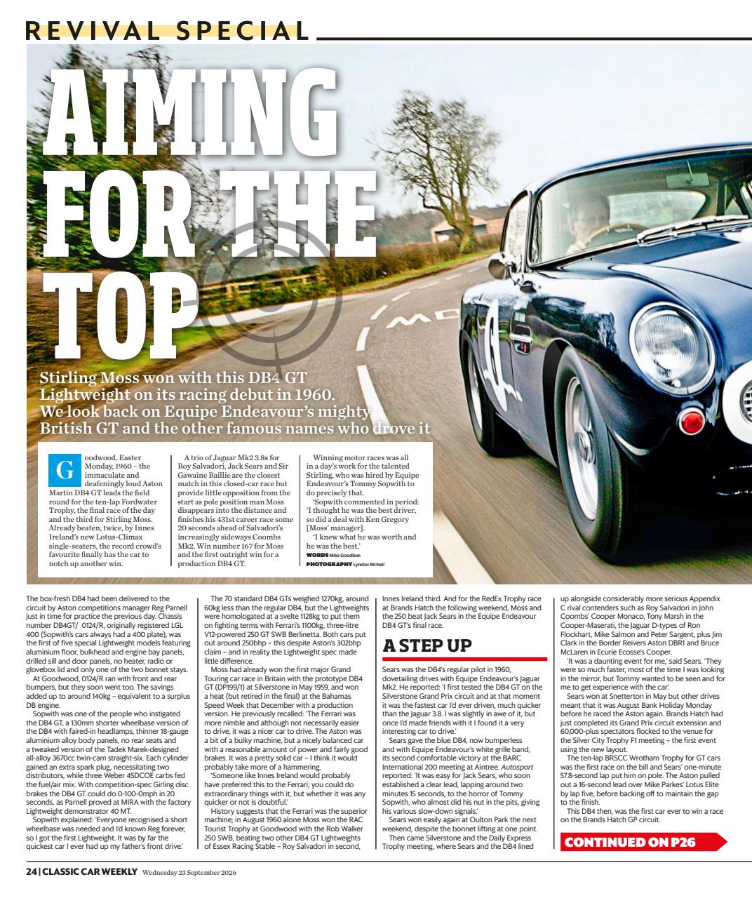 Classic Car Weekly Preview Pages