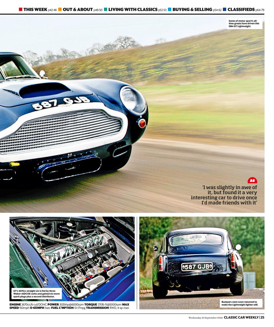 Classic Car Weekly Preview Pages