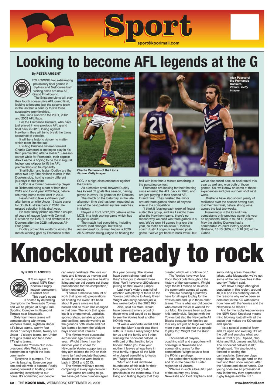 Koori Mail Preview Pages