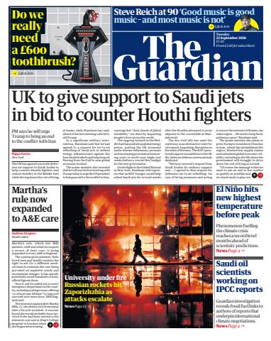 The Guardian Newspaper issue Tuesday, 22 September 2026