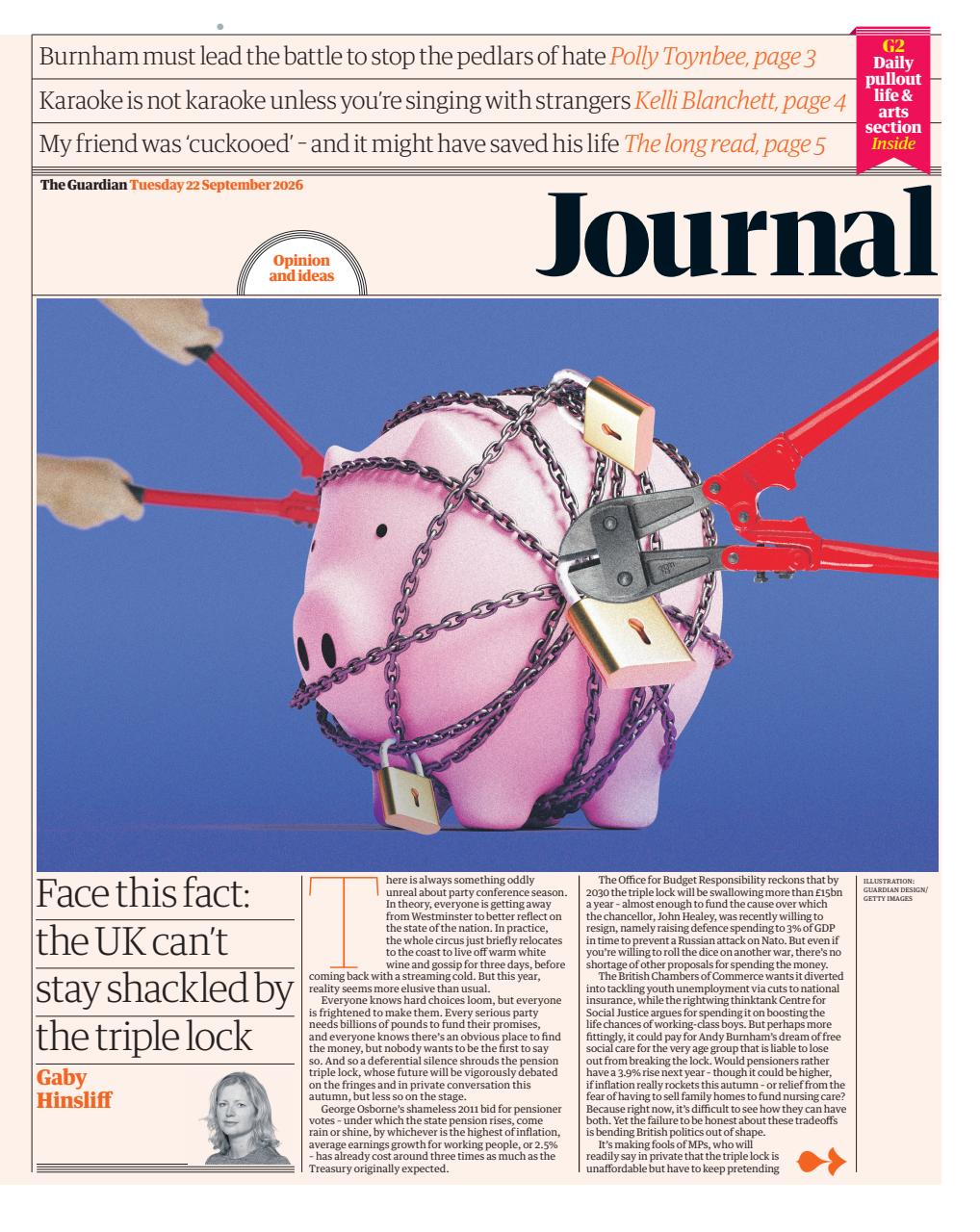 The Guardian Newspaper Preview Pages