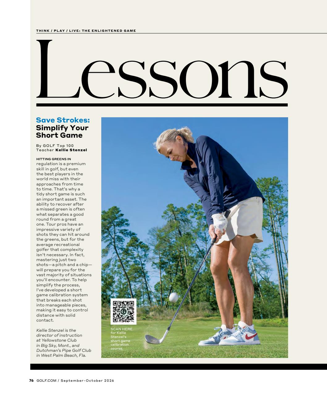 Golf Magazine Preview Pages