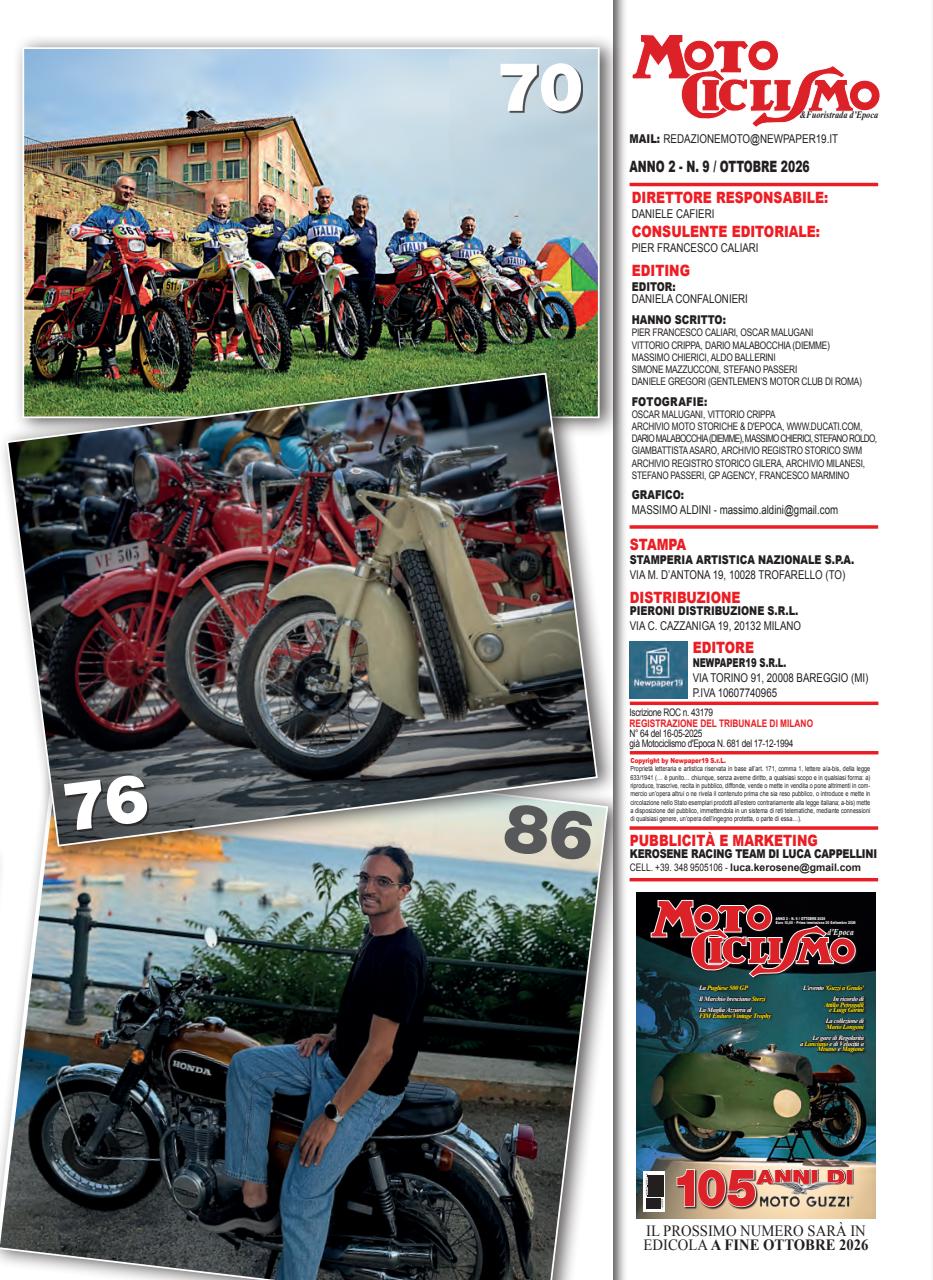 Nuovo Motociclismo e Fuoristrada d'Epoca Preview Pages