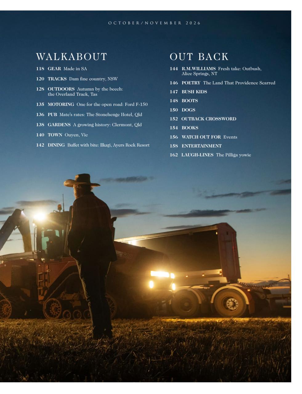 OUTBACK Magazine Preview Pages