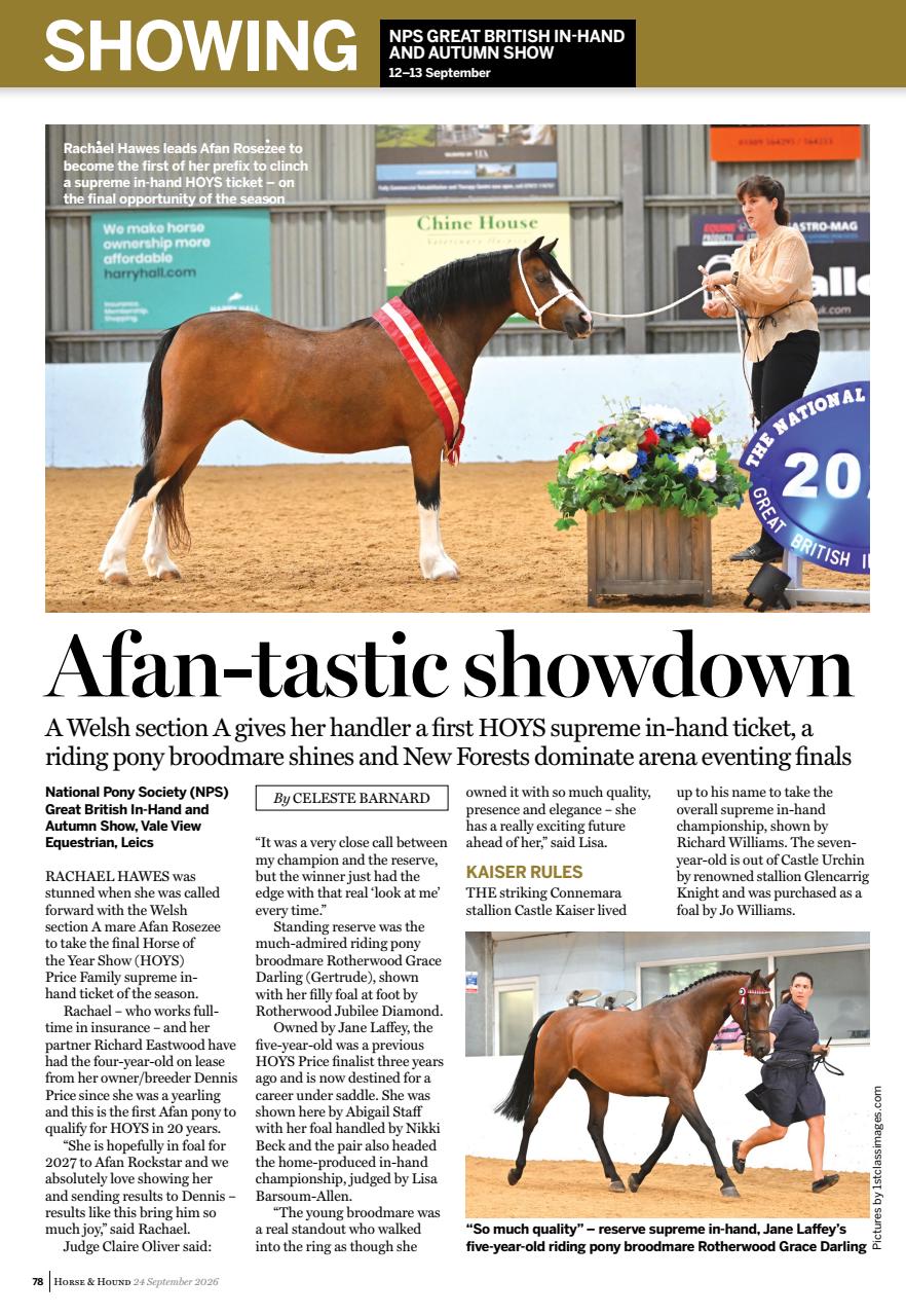 Horse & Hound Preview Pages