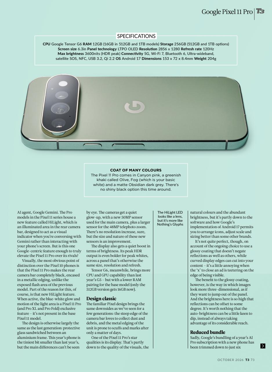 T3 Preview Pages