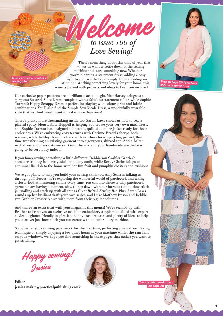 Love Sewing Preview Pages