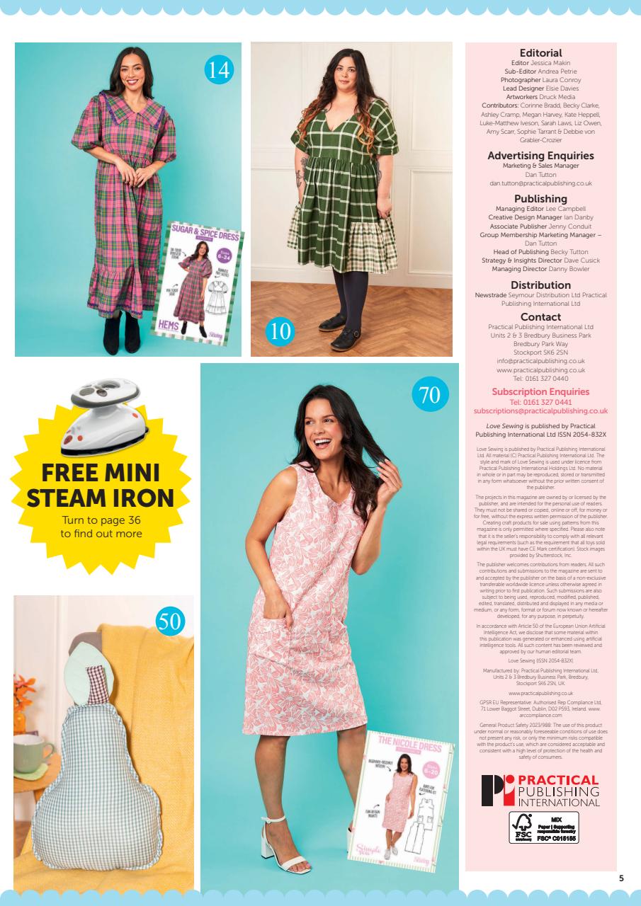 Love Sewing Preview Pages