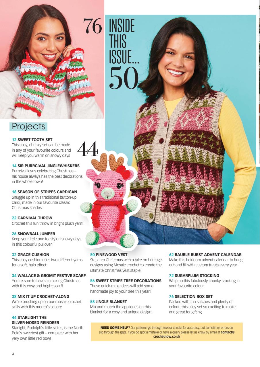 Crochet Now Magazine Preview Pages