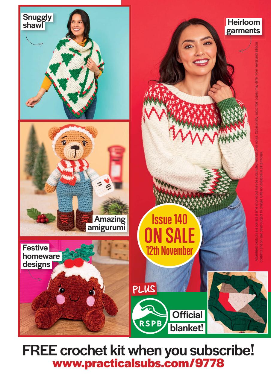 Crochet Now Magazine Preview Pages