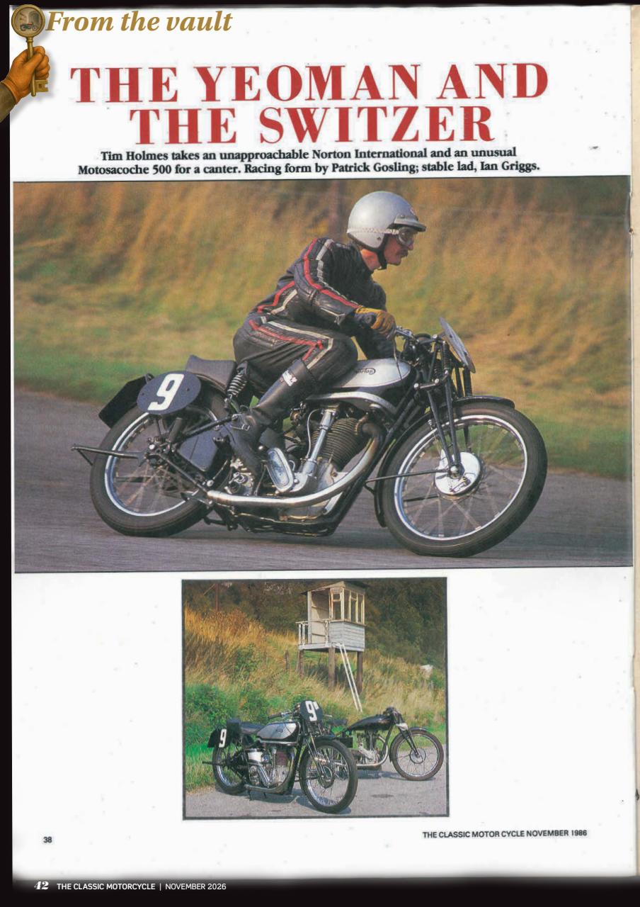 The Classic MotorCycle Preview Pages