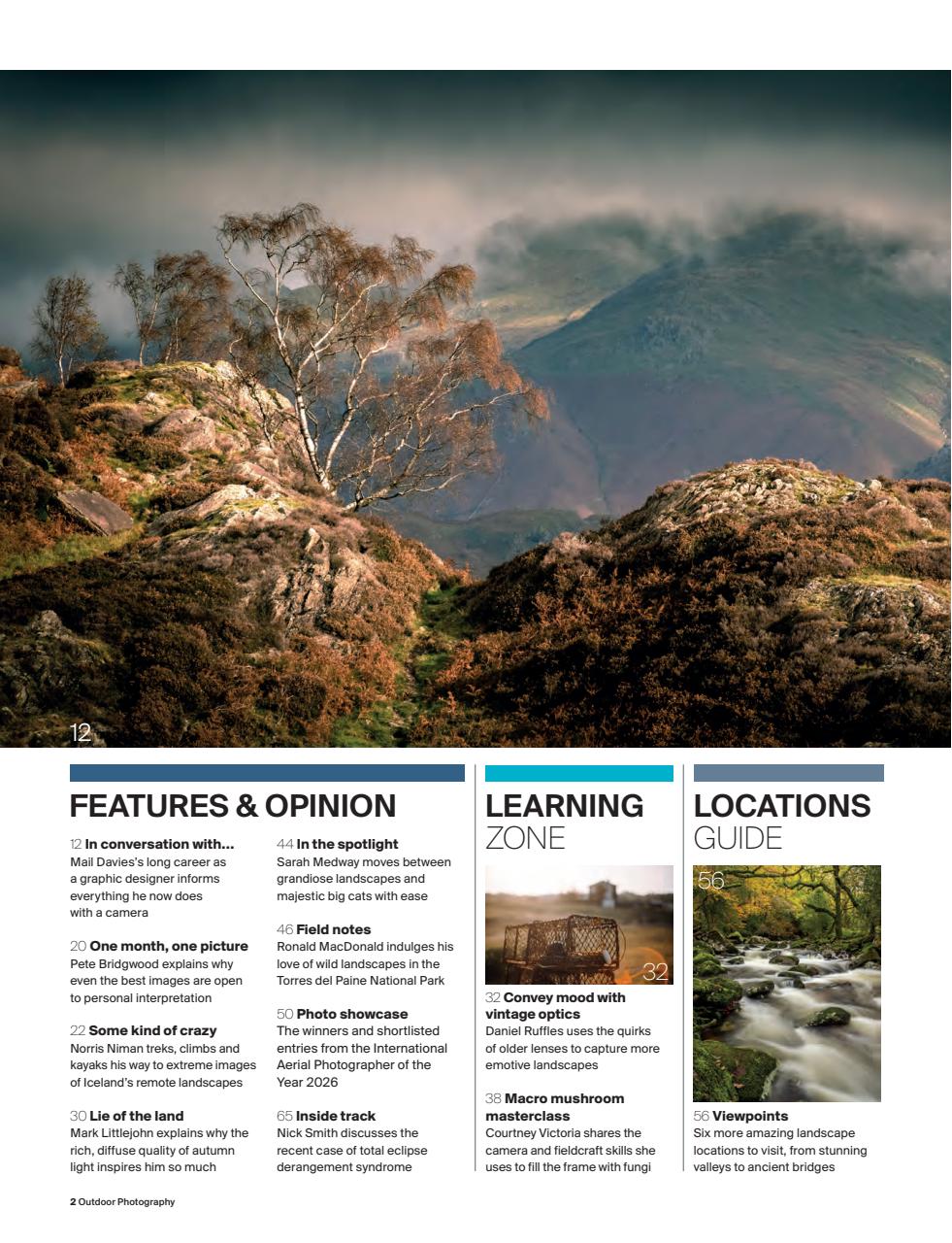Outdoor Photography Preview Pages