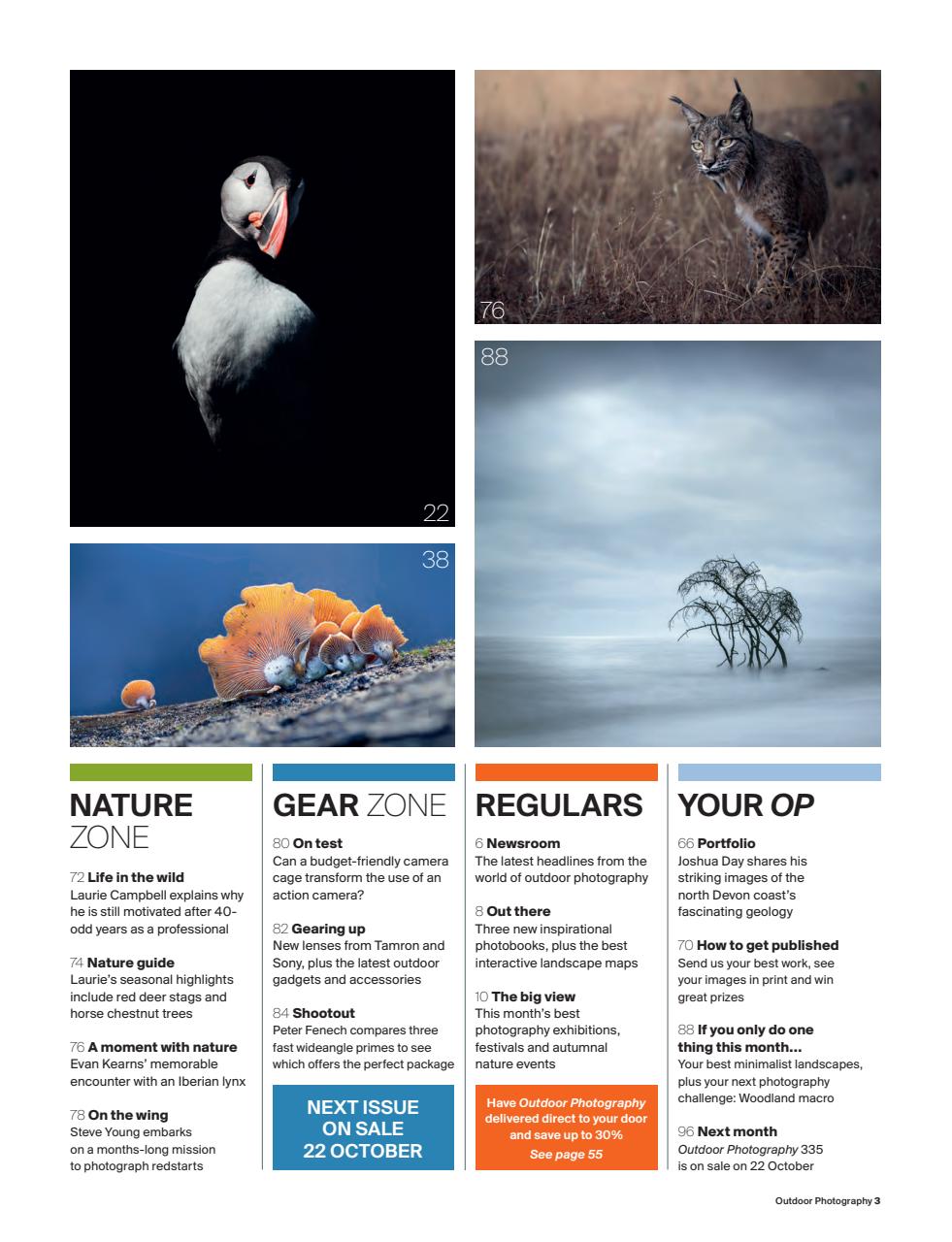 Outdoor Photography Preview Pages