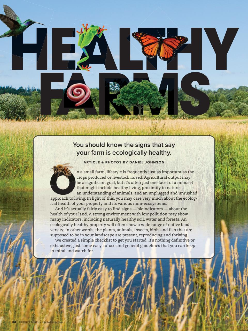 Hobby Farms Magazine Preview Pages