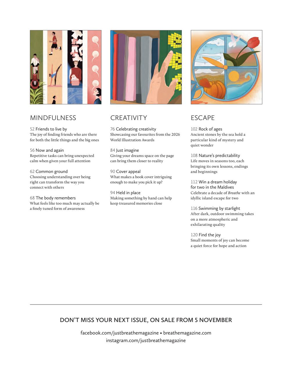 Breathe Preview Pages