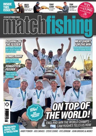 Match Fishing issue October 2026