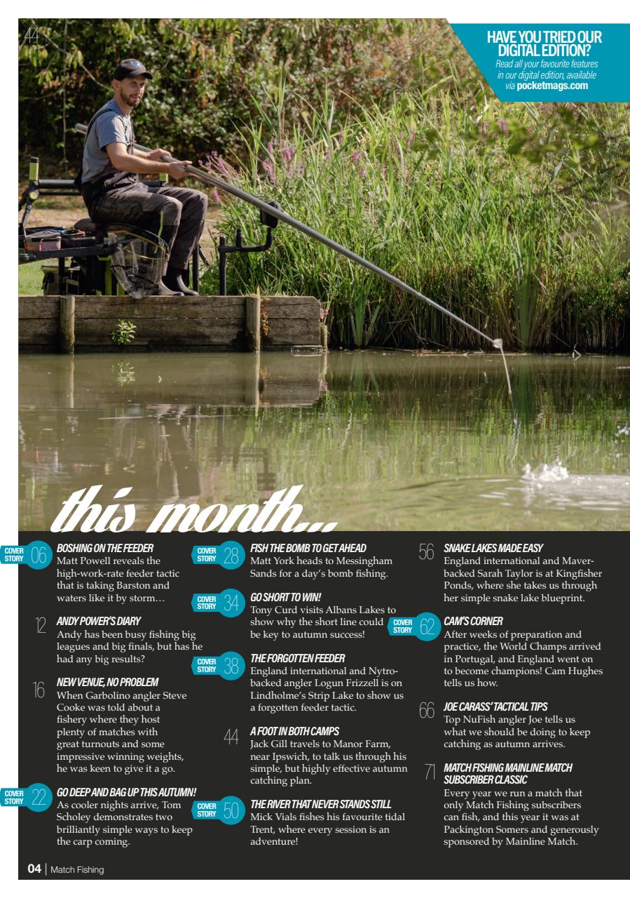 Match Fishing Preview Pages