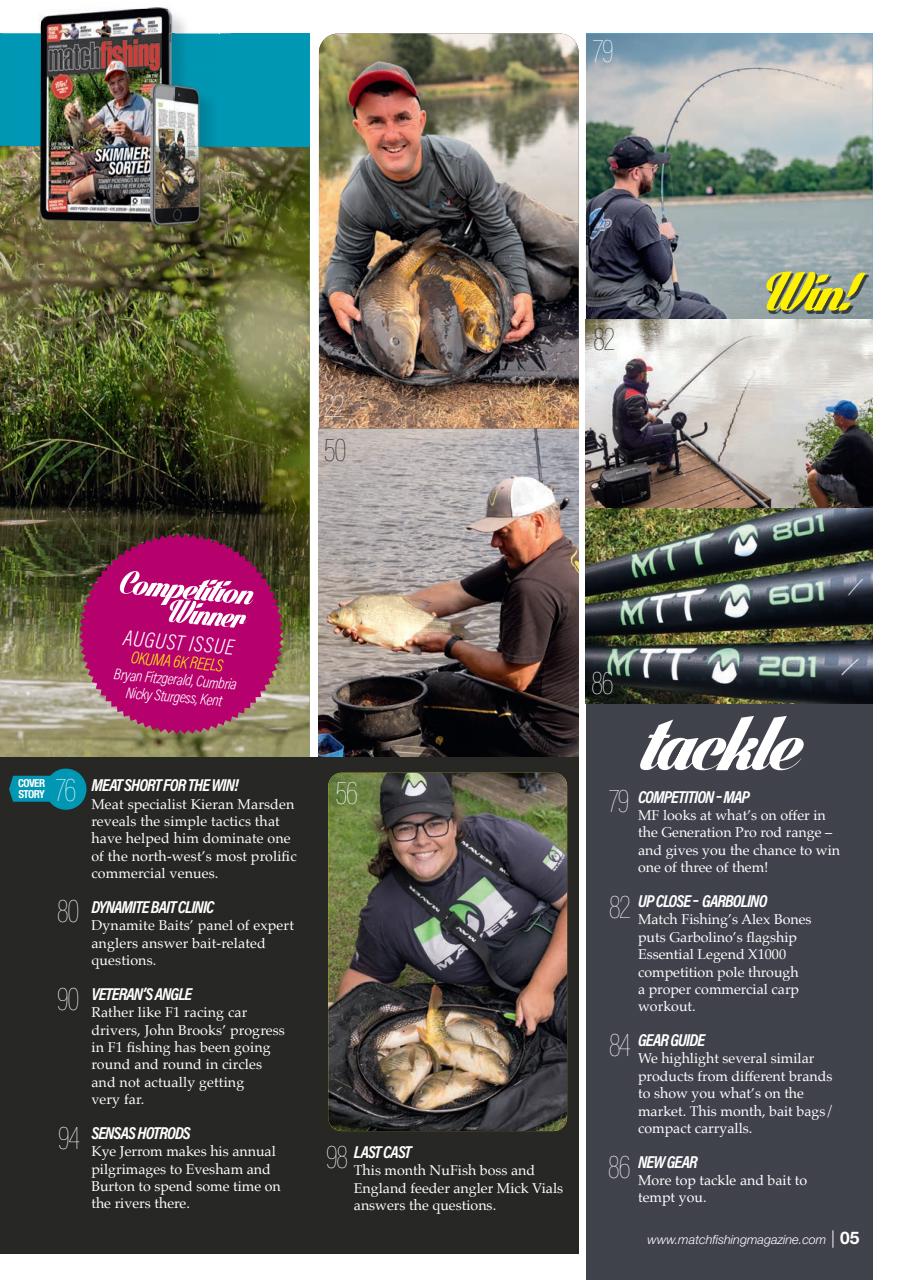 Match Fishing Preview Pages